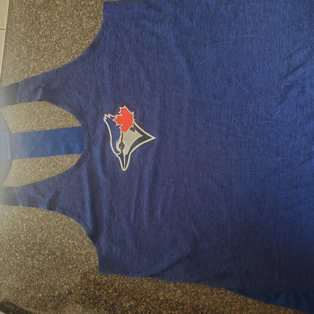 Majestic Toronto Blue Jay's Tank - Size XL